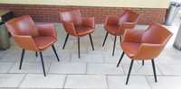 krzesła do stołu tapicerowane kubełki nowoczesne foteliki klubowe