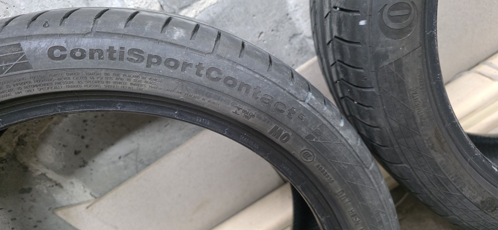 225 40 R18 Continental ContiSportContact 5 2x Letnie Bdb stan
