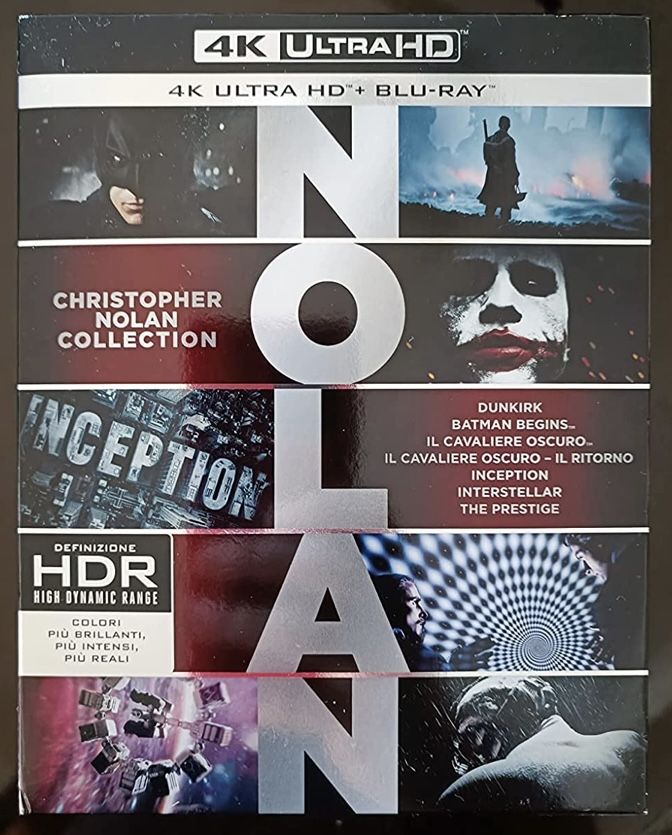 4K UHD NOLAN COLLECTION (21-Disc Blu-ray) с русской дорожкой