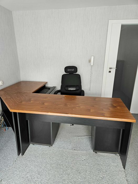 Biurko narożne +szafka+2xcargo z szufladkami