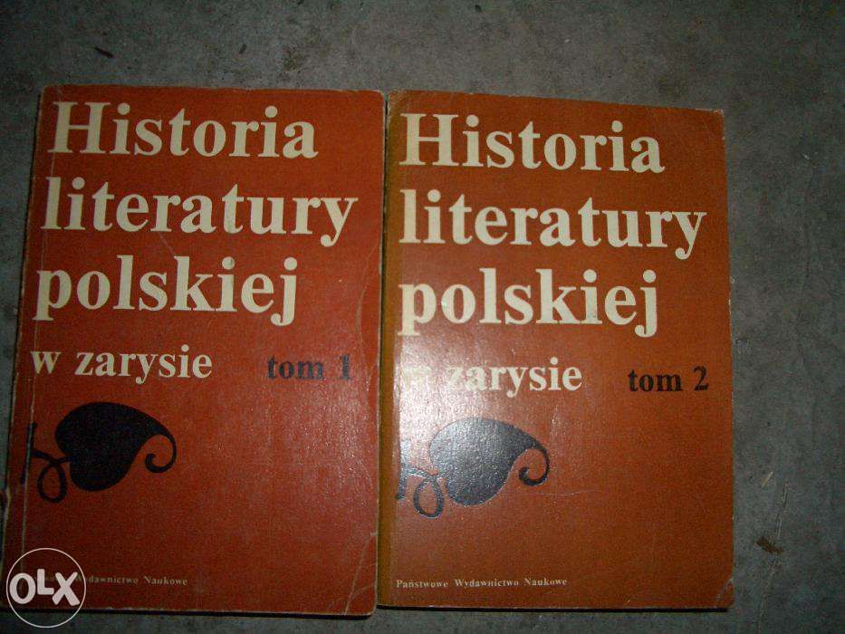 historia literatury polskiej 2 tomy