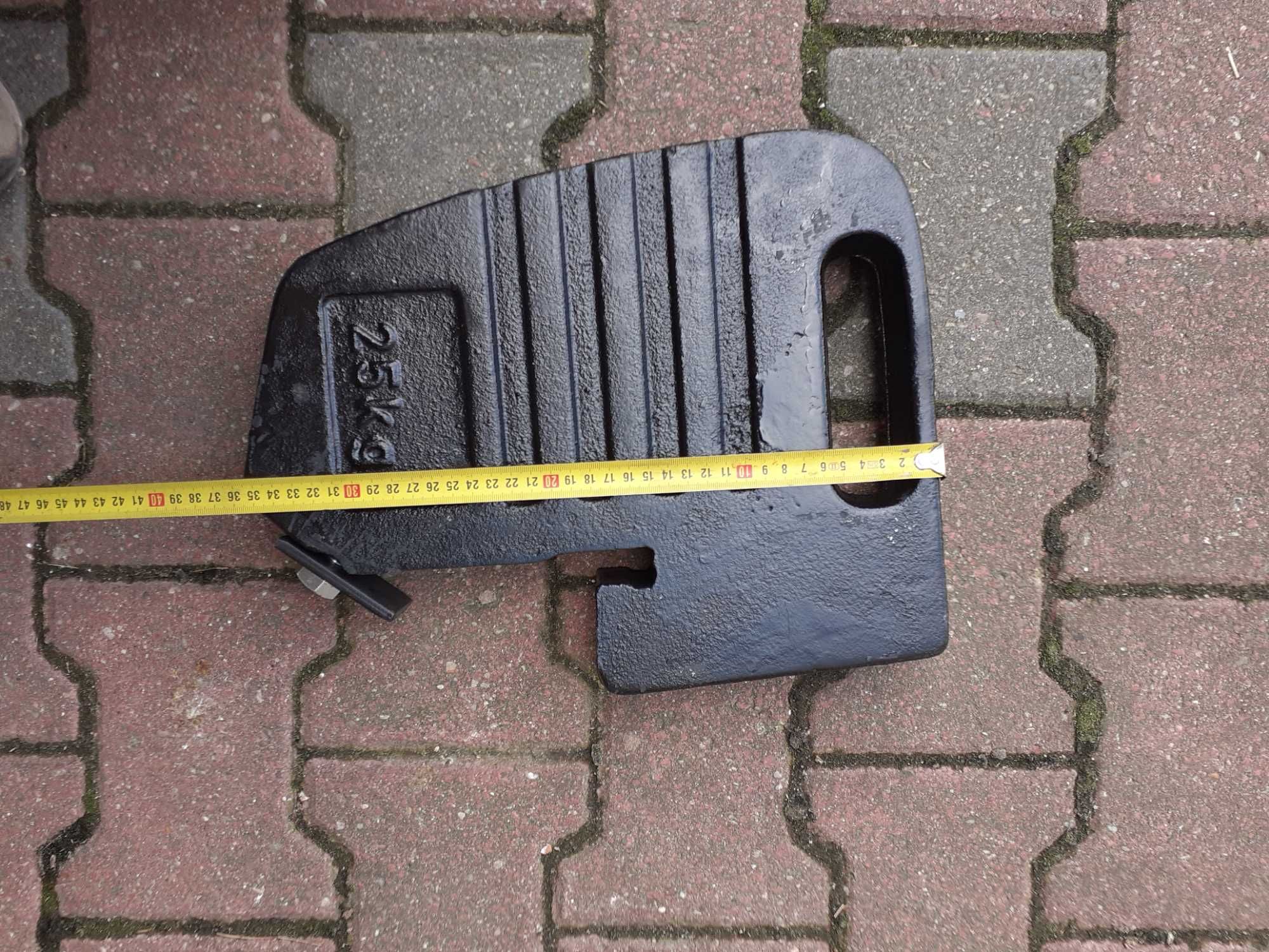 Obciążniki NOWEprzód, Ursus25kg MF 3512, 2812,255,4514,5714 Deutz Fahr