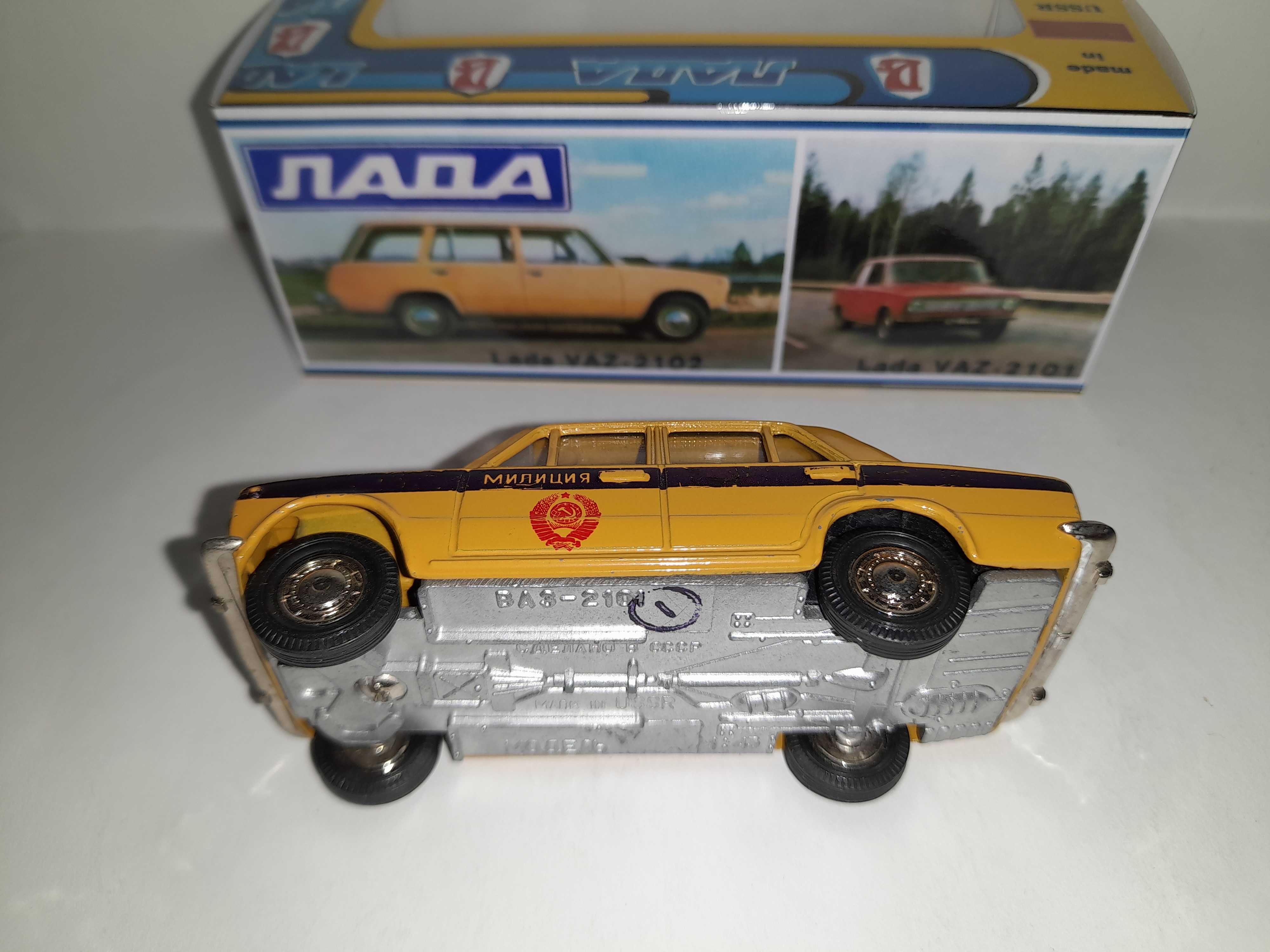 ВАЗ 2101 СССР ГАИ 1:43