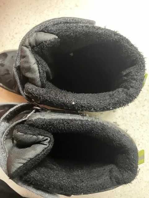 Buty, kozaki, chłopięce, zimowe, śniegowce, ocieplane, 35