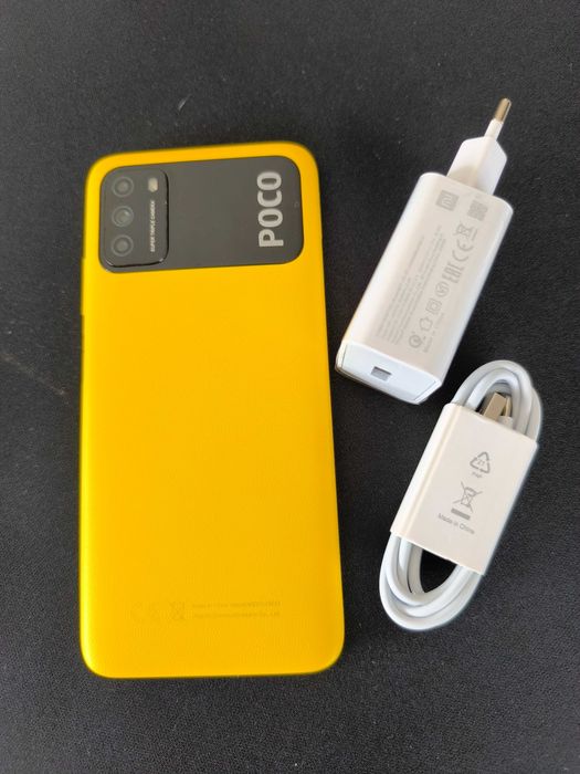 Poco M3 64G Amarelo em excelente estado.