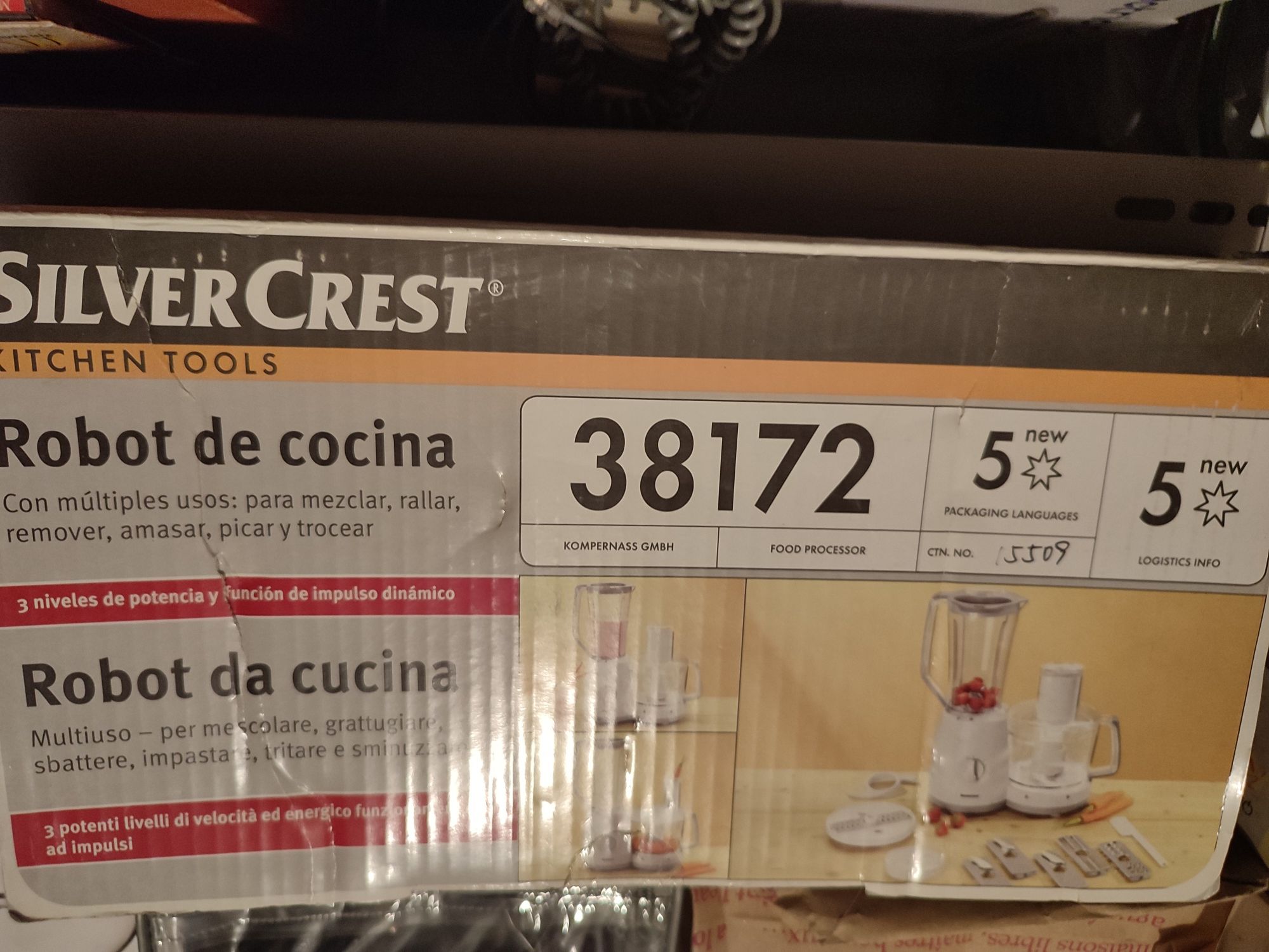Robot de cozinha Silvercrest