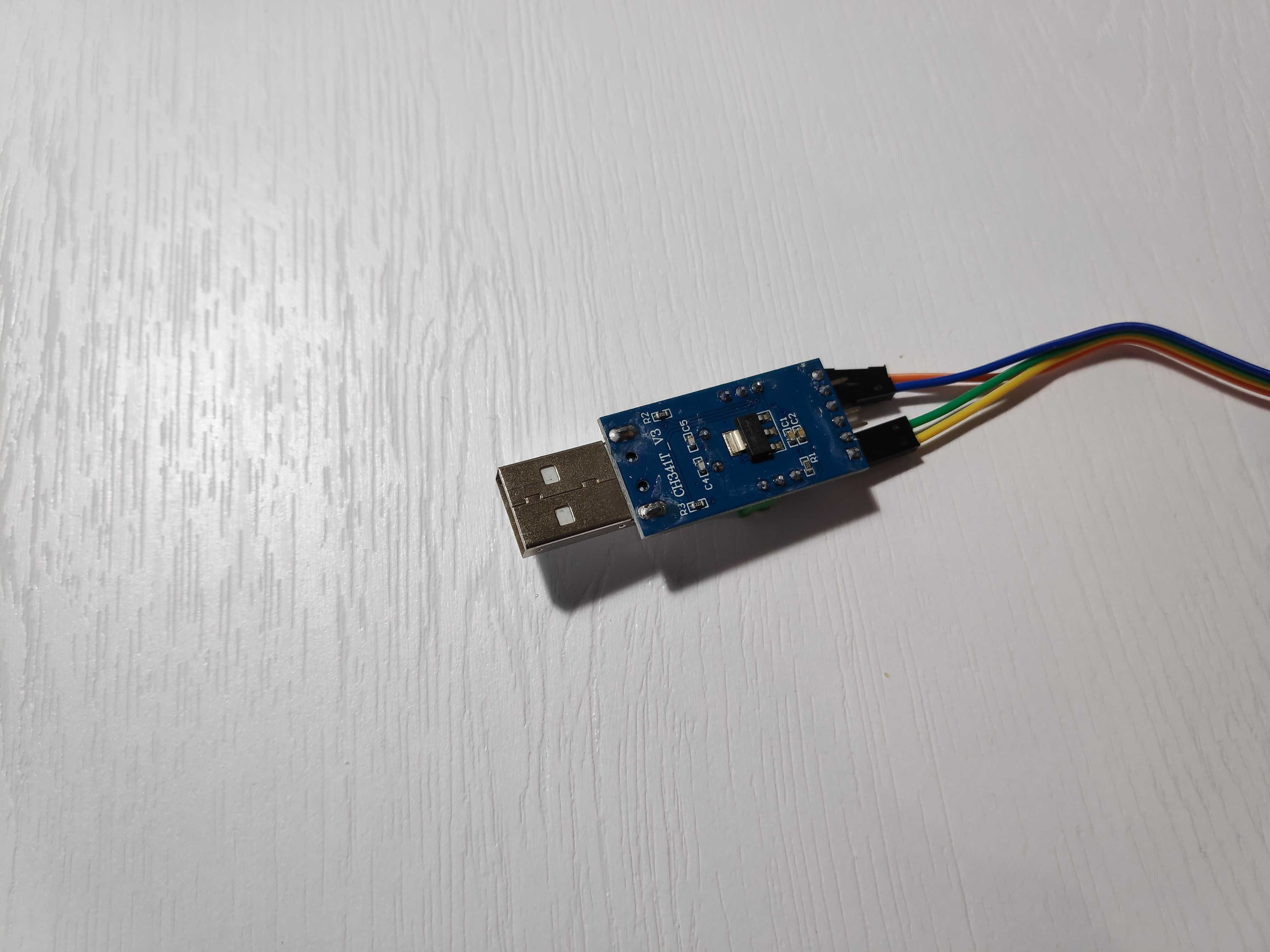 Konwerter USB -> UART/I2C CH341T v3