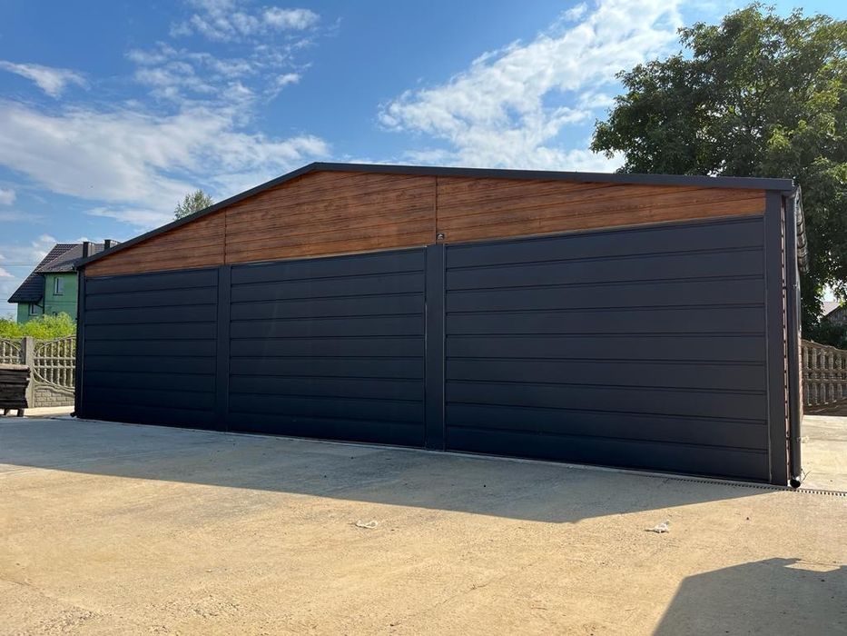 Nowoczesny Garaż 9x6 garaż blaszany