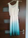 Sukienka ombre cieniowana 36-38