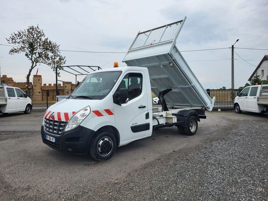 Renault Master wywrotka brz rdzy bliźniak dmc 3500 mocny wywrot  Master wywrotka dmc 3500 kg bliźniak hak 3500 kg