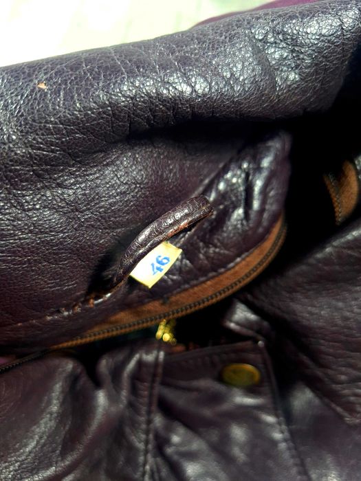 Proskór, skórzana Vintage Parka, damska rozmiar 46 L