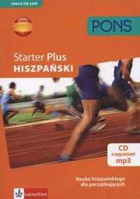 PONS Starter PLUS Hiszpański + CD nowa