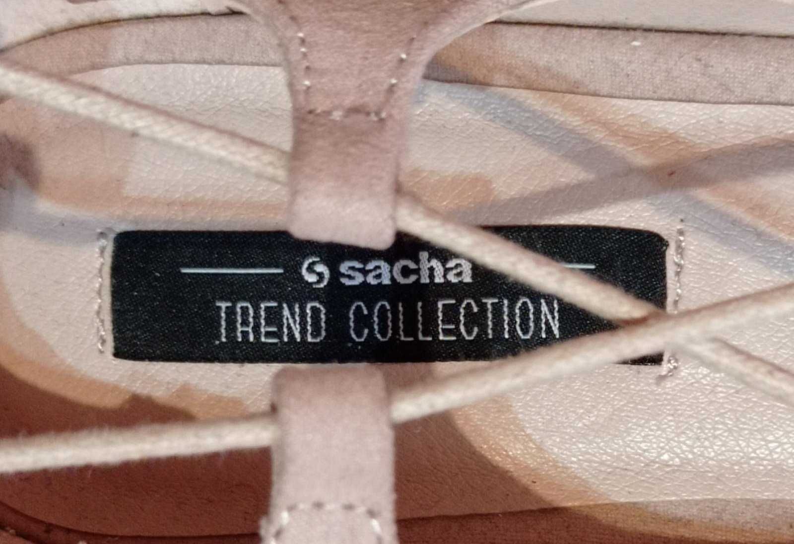 Стильные женские балетки на шнуровке, Sacha (Англия).