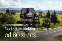 Noclegi Ząb - 10km od Zakopanego - Pokoje z widokiem na góry, Tatry