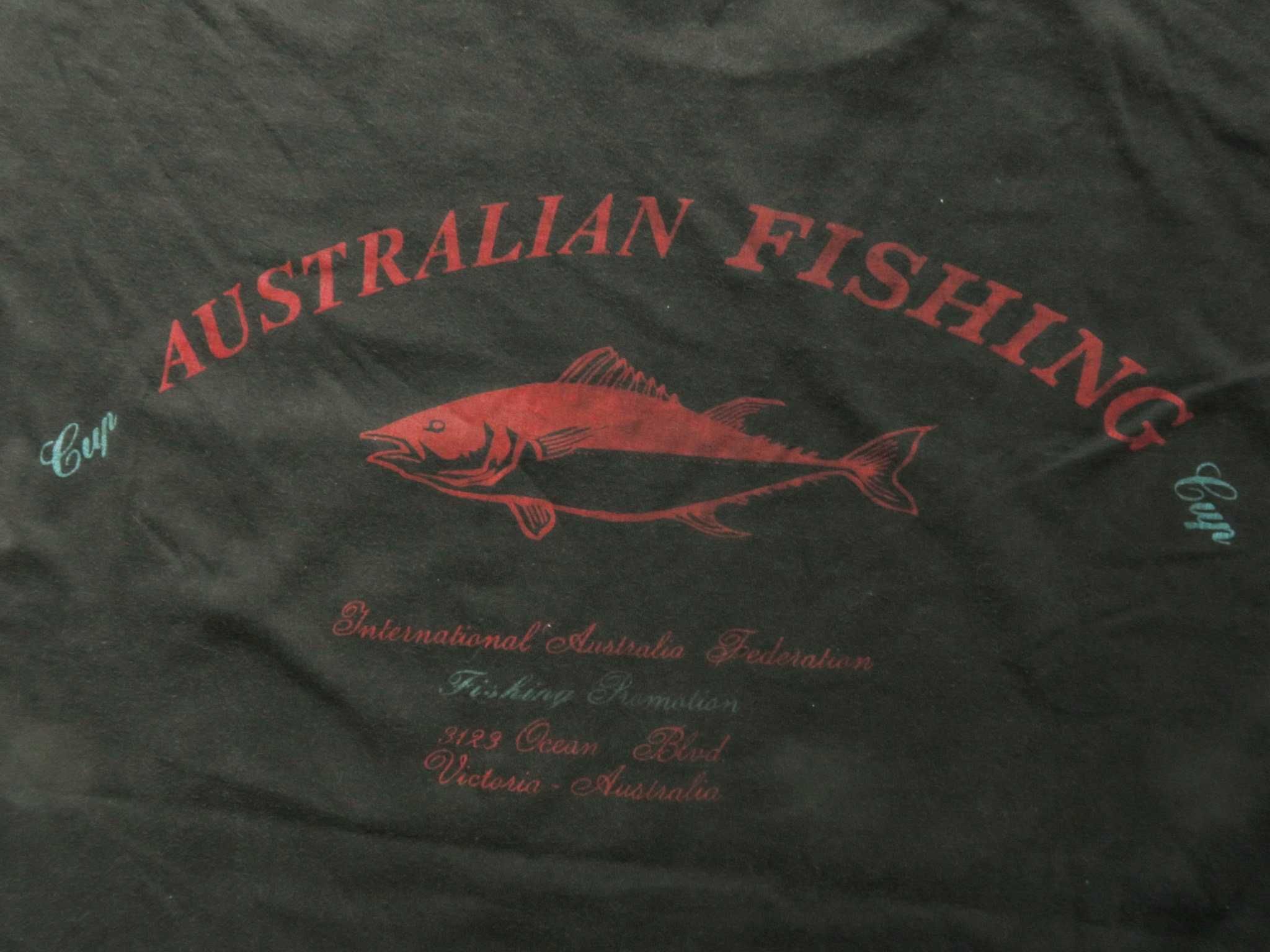 Champion Australian Fishing vintage t-shirt L/XL
