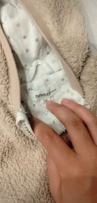 Kombinezon niemowlęcy jesień zima newbie 56 cieplutki