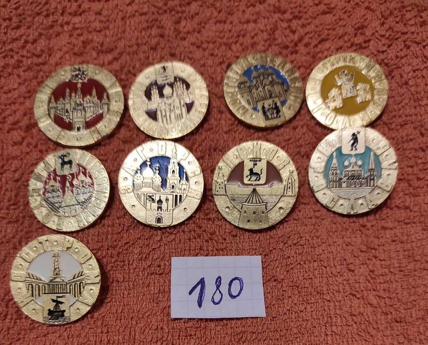 Набори різних значков.