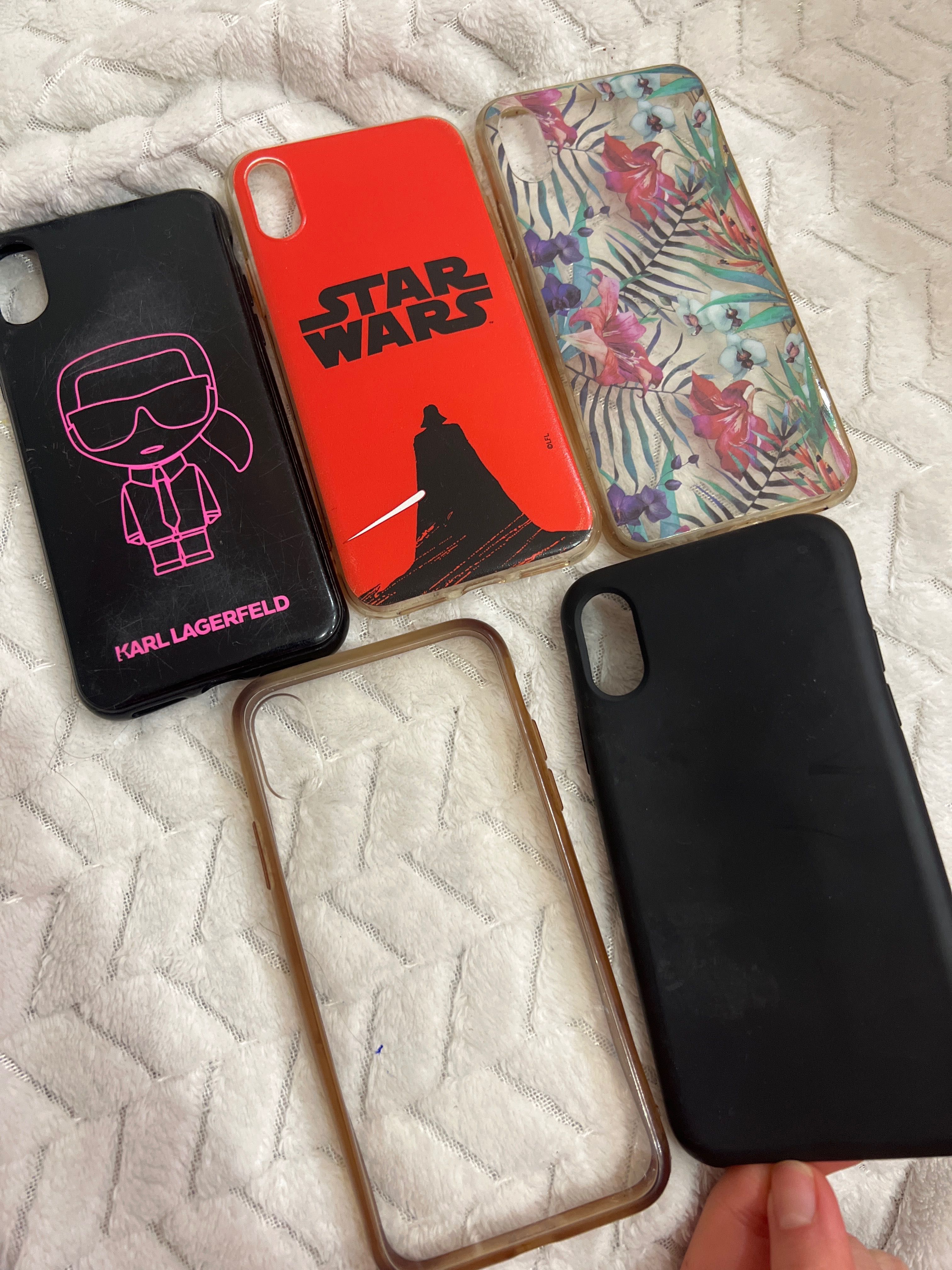 etui pokrowiec zestaw iPhone X/ Xs