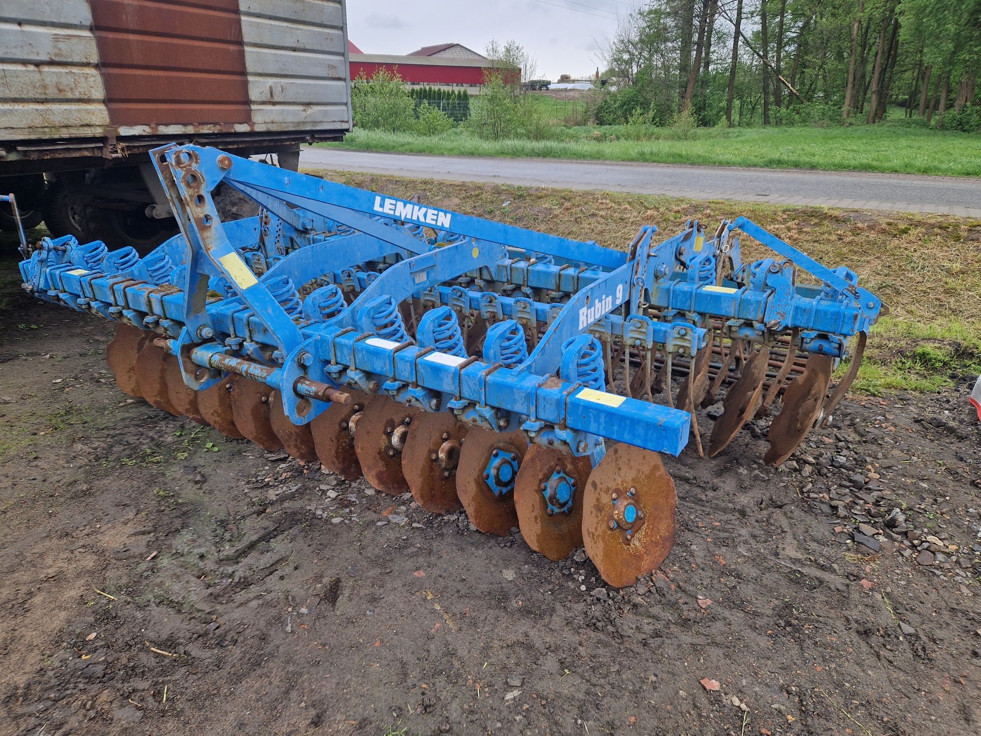 Lemken Rubin 9 talerzówka  agregat  3 4