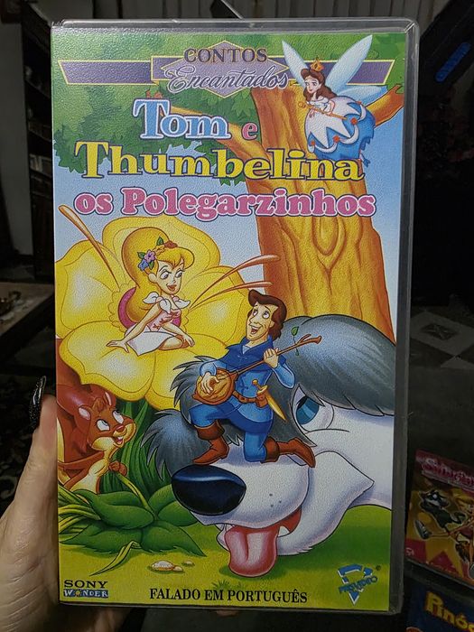 Cassetes vhs desenhos animados