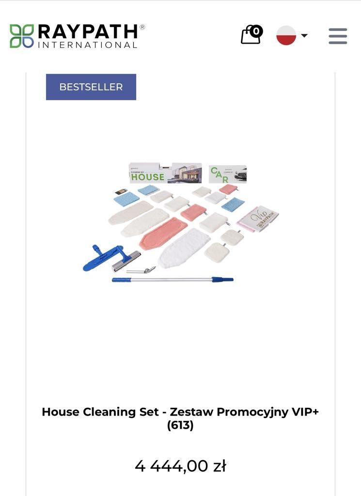 Raypath zestaw Vip + z samochodówką