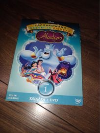 DVD: Aladyn + książeczka + dodatki - Zaczarowana kolekcja Disneya