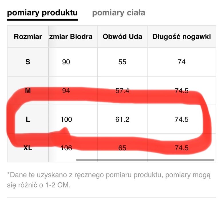 Legginsy ciążowe r. L mega wygodne