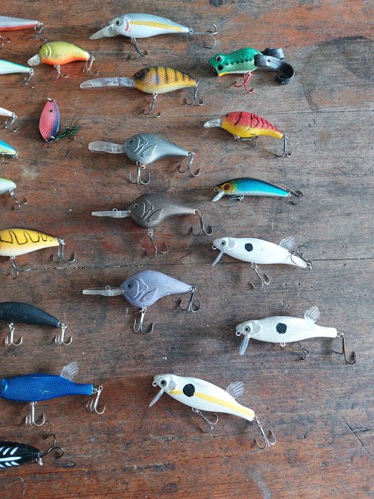 34 amostras para pesca