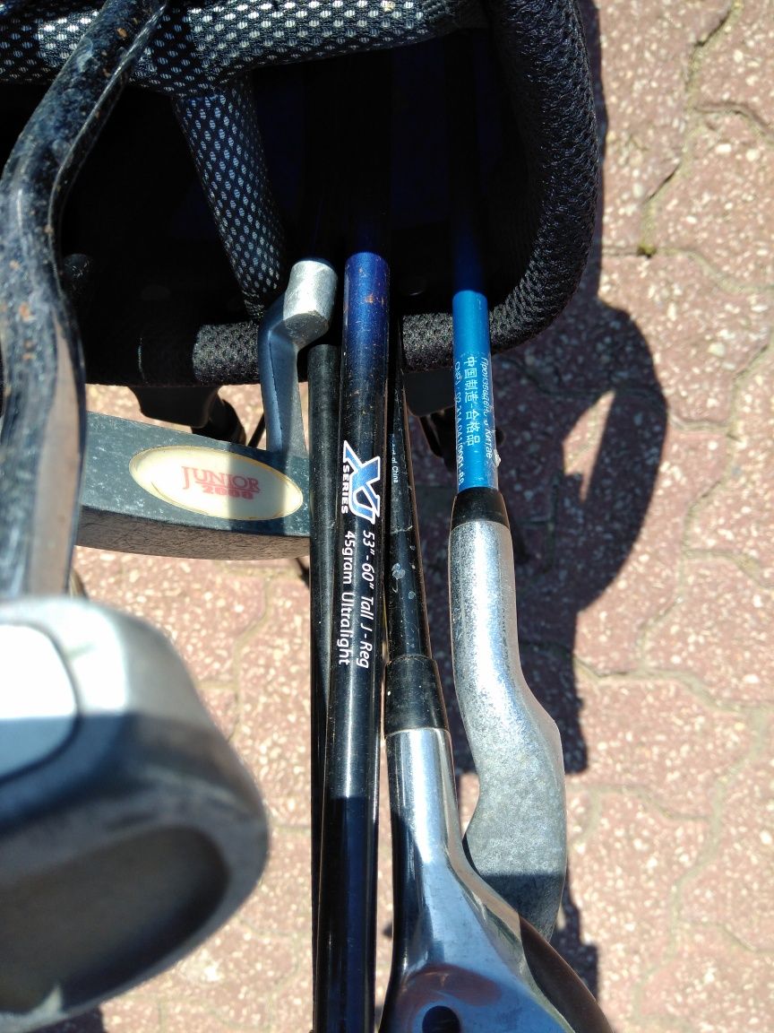 12 Tacos e saco de golfe callaway XJ series - junior