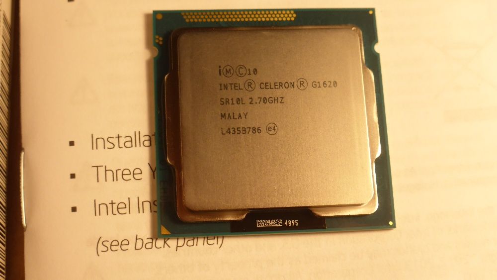 Celeron G1620, Pentium G620 (socket 1155)