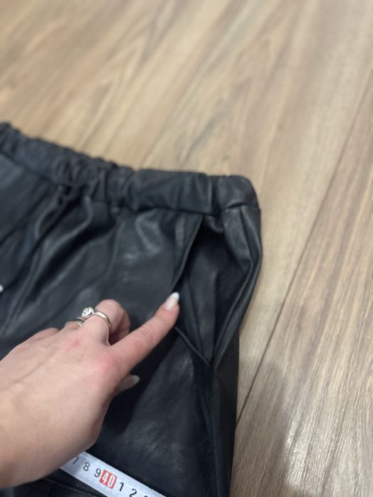 Штани з еко шкіри