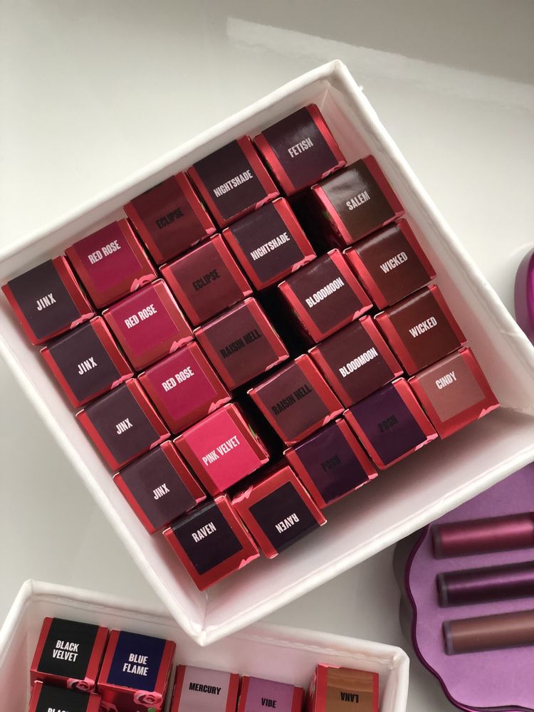 Lime Crime жидкая помада не стирается
