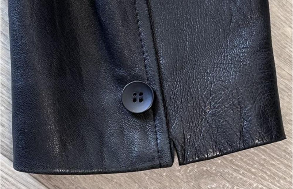 піджак, жакет шкіряний вінтажний