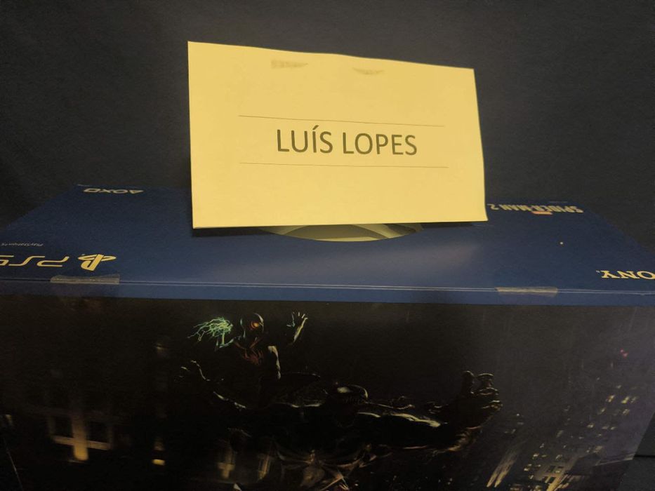 PS5 Selada Spider Man Ed + Jogo