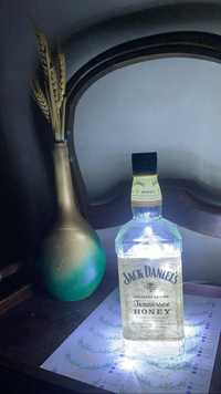 Garrafa Jack Daniel's candeeiro