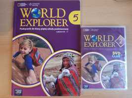 Filmy do kl. 5 DVD Club World Explorer 2 + Podręcznik World Explorer 5