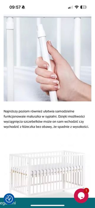 Łóżeczko dziecięce