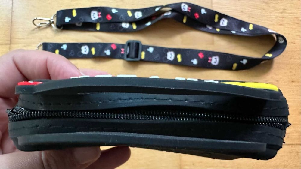 Malinha Minnie - em silicone - cor Preto - Nova!