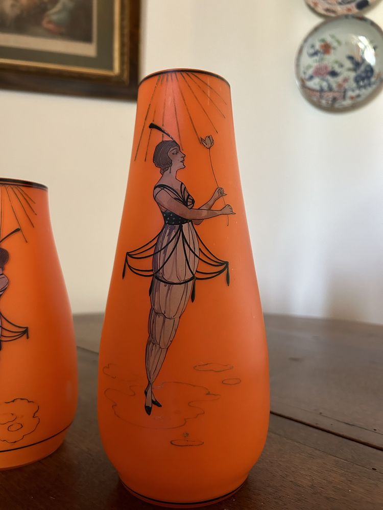 2 vasos Art Deco