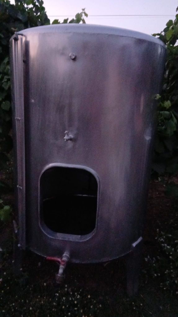 Pipa inox 1000 Litros