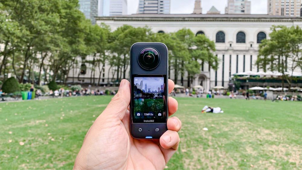 Insta360 x3 com pouco uso e muitos acessórios