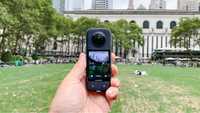 Insta360 x3 com pouco uso e muitos acessórios