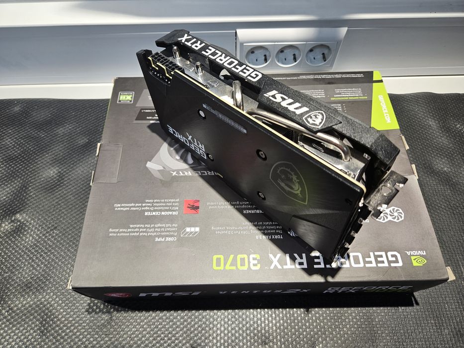 Msi rtx 3070 ventus 2x OC como nova