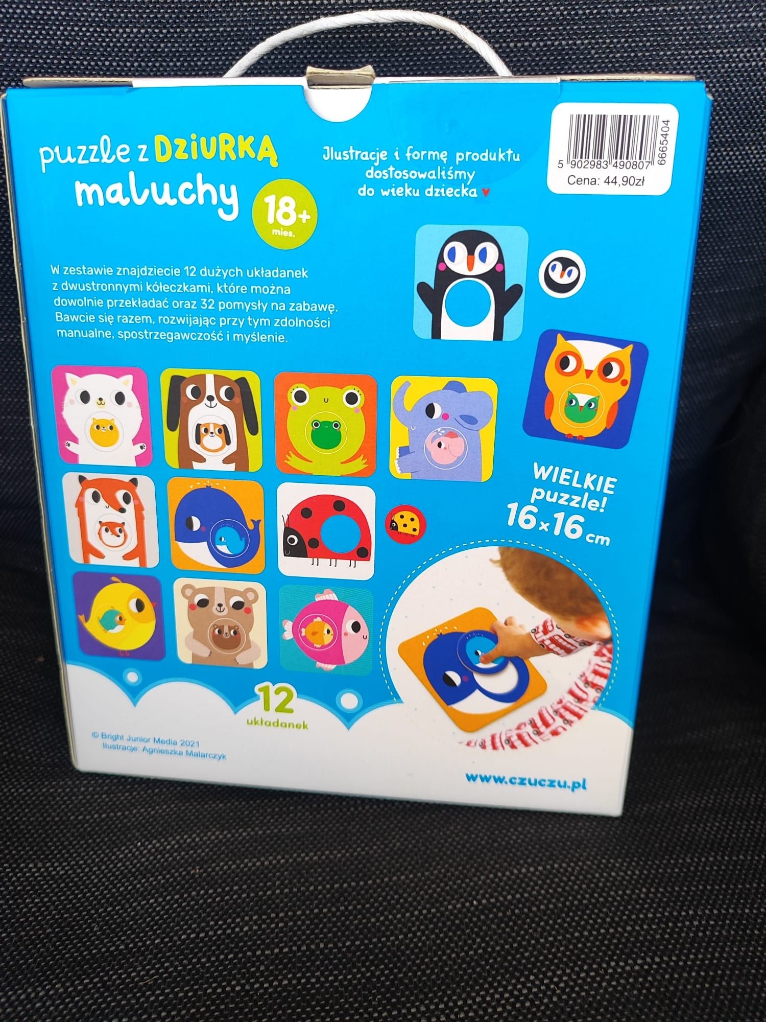 Czuczu puzzle z dziurką maluchy 18m+