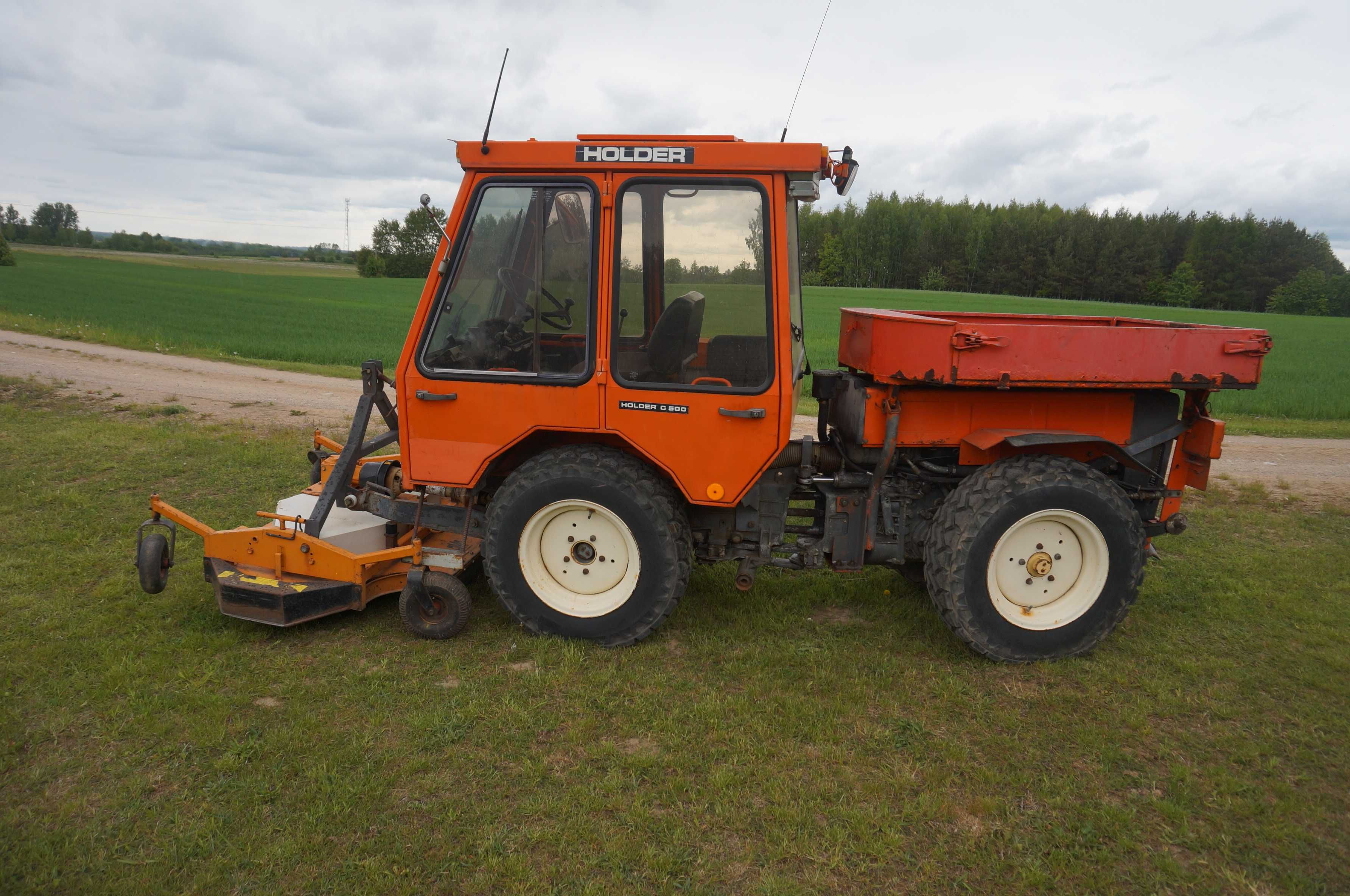 Traktor ogrodowy plus kosiarka Holder C 500 4x4 sadowniczy