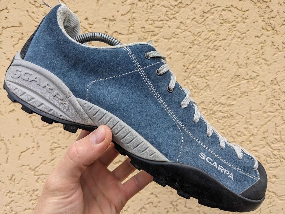 Scarpa Mojito 44 / 28см Мужские кожаные трекинговые кроссовки