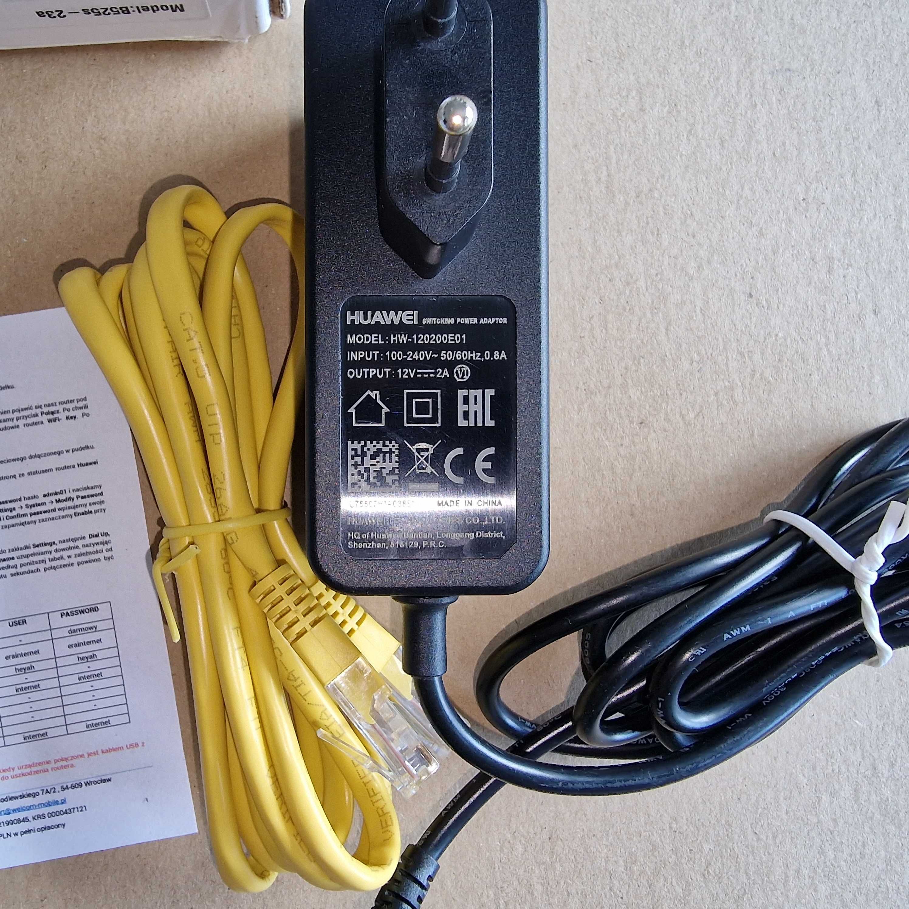 Router modem Huawei B525 (B525s-23a)