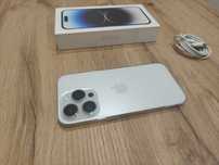 Okazja! Iphone 14 Pro Srebrny/Biały! Gwarancja! Bat. 100% ! Jak nowy!
