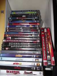 Marvel, Dc Comics, spiderman, wonder women, kolekcja dvd film