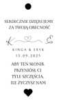 Podziekowanie dla gosci KE